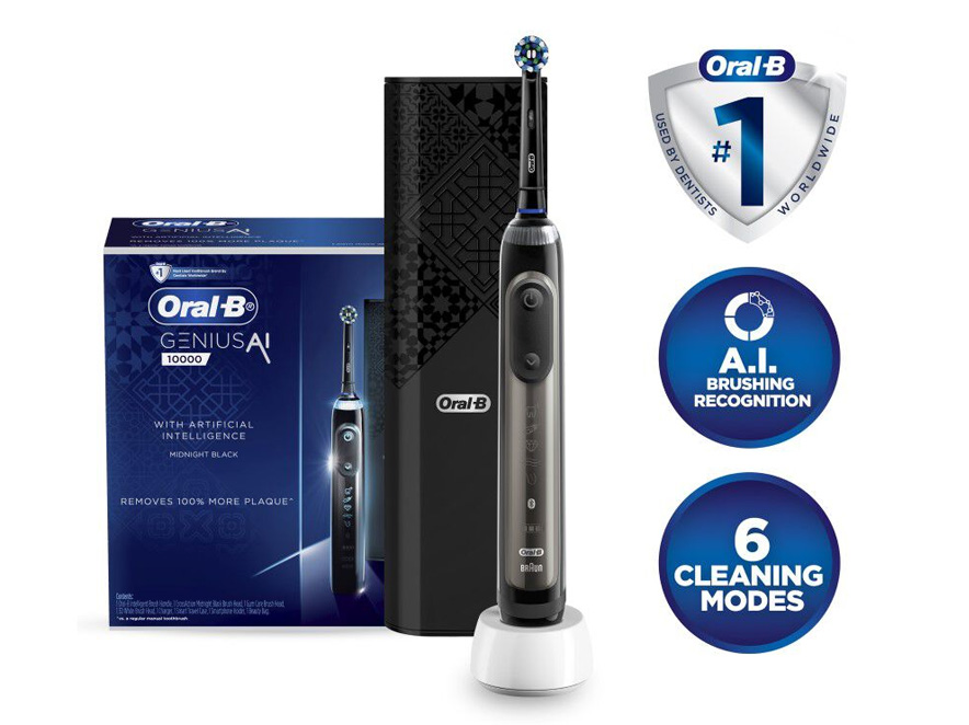 WIN 1 of 2 Oral B Genius toothbrush kits at MC Dental in Melbourne