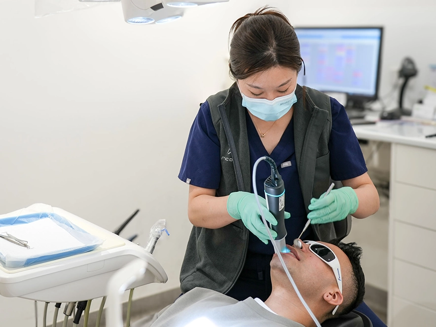 iTero 3d scanner for Invisalign treatment planning