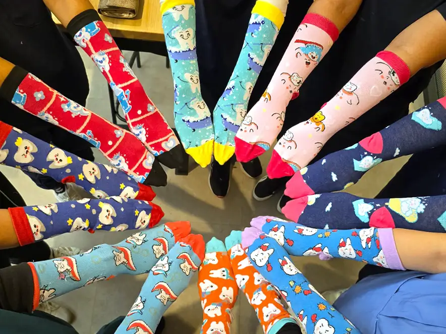 MC Dental Supports Crazy Socks 4 Docs Day MC Dental Supports Crazy Socks 4 Docs Day