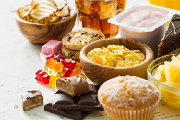 high sugar diet