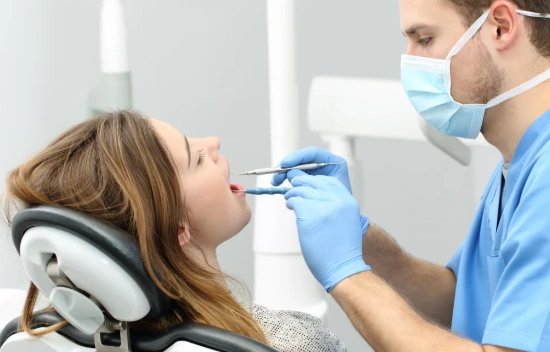 What happens when the dentist is scaling my teeth