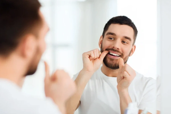floss to remove plaque